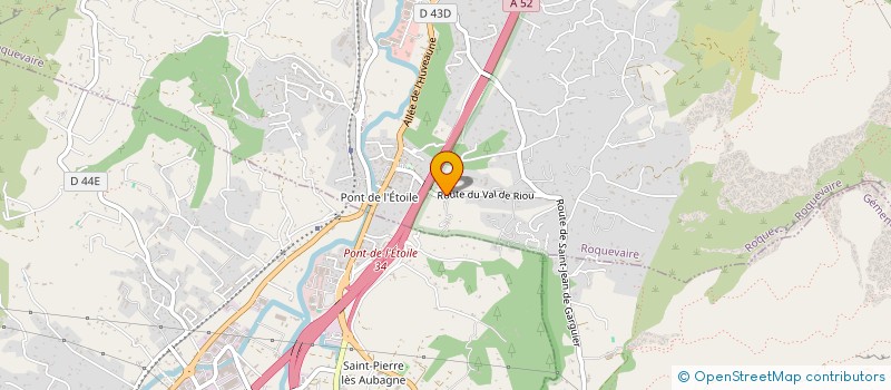localisation de l'entreprise UNE CLE POUR DEMAIN à ROQUEVAIRE