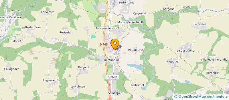 localisation de l'entreprise UNE CLE POUR HAITI  CLEGUER