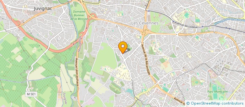 localisation de l'entreprise UNE COURSE POUR NAEL à MONTPELLIER