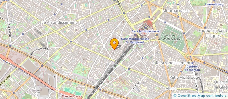 localisation de l'entreprise UNE COUVERTURE POUR L'HIVER à PARIS