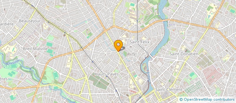 localisation de l'entreprise UNE DIETE DE CHEF  NANTES