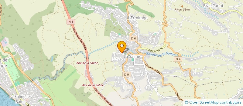 localisation de l'entreprise UNE DROLE D'ASSO  SAINT-PAUL