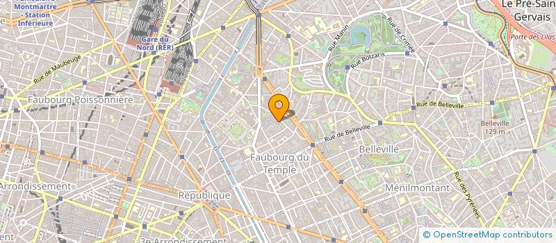 localisation de l'entreprise UNE ECOLE POUR TOUS, PSYCHO-EDUCATION AUTISME à PARIS