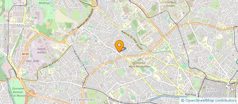 localisation de l'entreprise UNE ET MILLE BOUTEILLES à MONTPELLIER