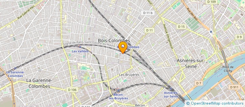 localisation de l'entreprise UNE ETINCELLE SEULEMENT à BOIS-COLOMBES