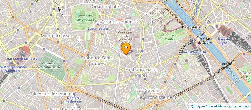 localisation de l'entreprise UNE FAMILLE EN PLUS à PARIS