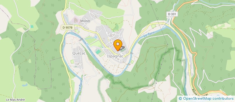 localisation de l'entreprise UNE FAMILLE LOZERIENNE EN VOYAGE AU SENEGAL  ISPAGNAC