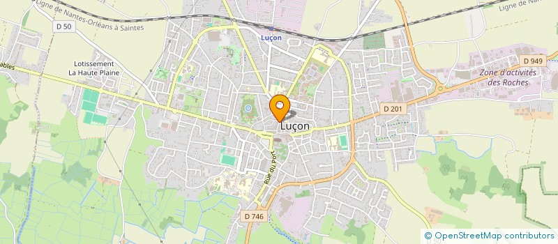 localisation de l'entreprise UNE FEE DANS MON GRENIER à LUCON