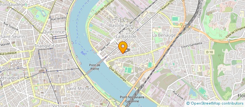 localisation de l'entreprise UNE FLEUR DANS L ENTREPRISE à BORDEAUX