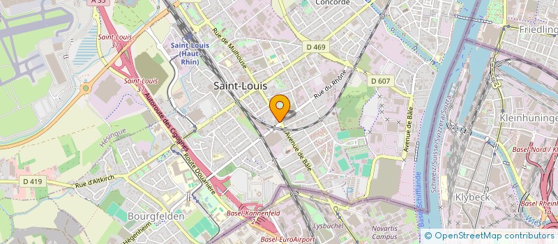 localisation de l'entreprise UNE FLEUR SAINT LOUIS à SAINT-LOUIS