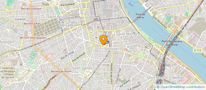 localisation de l'entreprise UNE FOLLE ENVIE DE DANSER  BORDEAUX