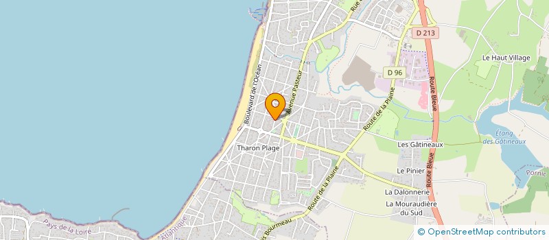 localisation de l'entreprise UNE GOELETTE POUR MAURICE  SAINT-MICHEL-CHEF-CHEF