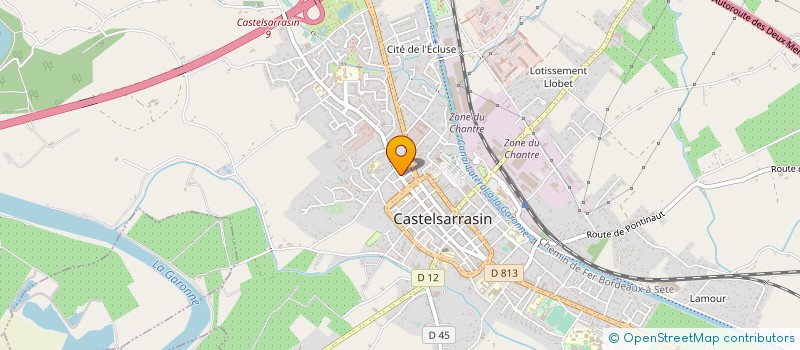 localisation de l'entreprise UNE GRAINE ET DES REVES à CASTELSARRASIN