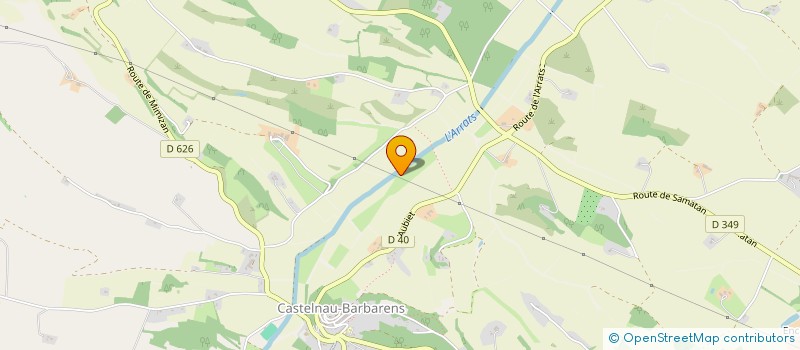 localisation de l'entreprise UNE GRANGE CISTERCIENNE POUR LE XXIEME SIECLE  BOULAUR