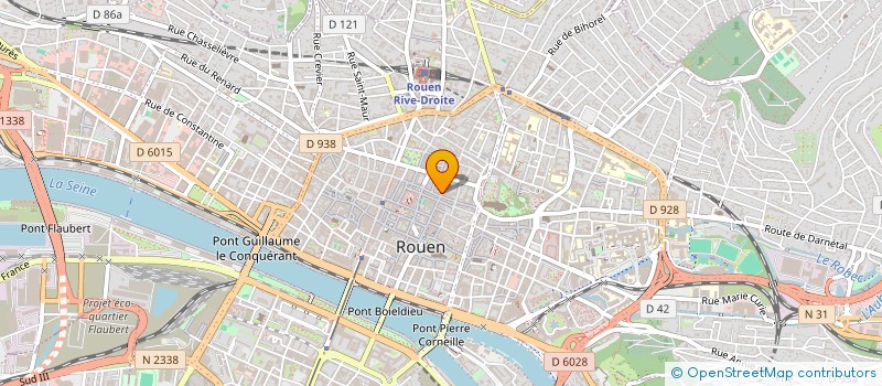 localisation de l'entreprise UNE HISTOIRE D'AMOUR à ROUEN