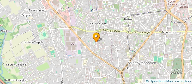 localisation de l'entreprise UNE HISTOIRE DE COEUR  SAINT-CYR-SUR-LOIRE