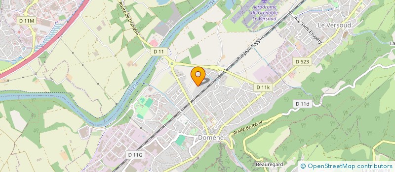 localisation de l'entreprise UNE HISTOIRE DE COM  DOMENE