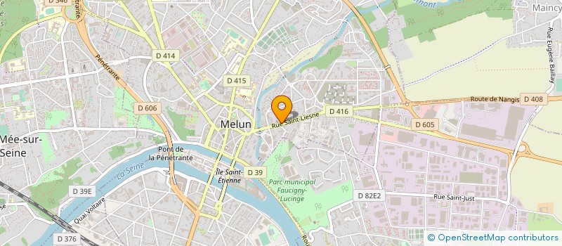 localisation de l'entreprise UNE HISTOIRE DE FAMILLE à MELUN