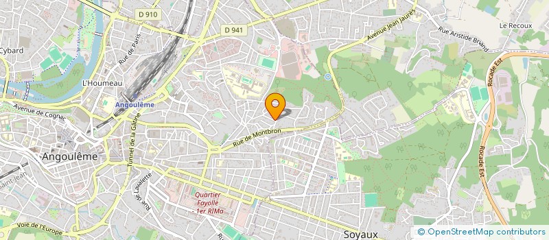 localisation de l'entreprise UNE HISTOIRE DE FAMILLE à ANGOULEME