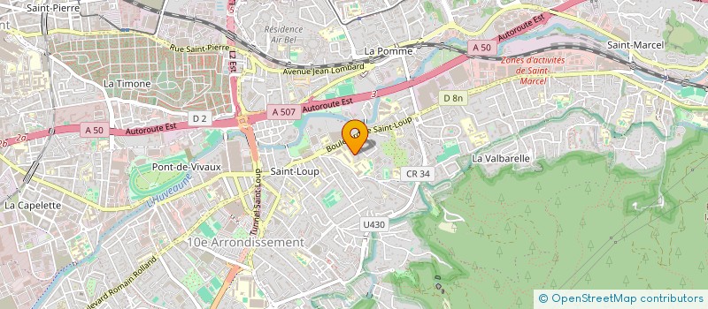 localisation de l'entreprise UNE HISTOIRE DE MARSEILLE à MARSEILLE
