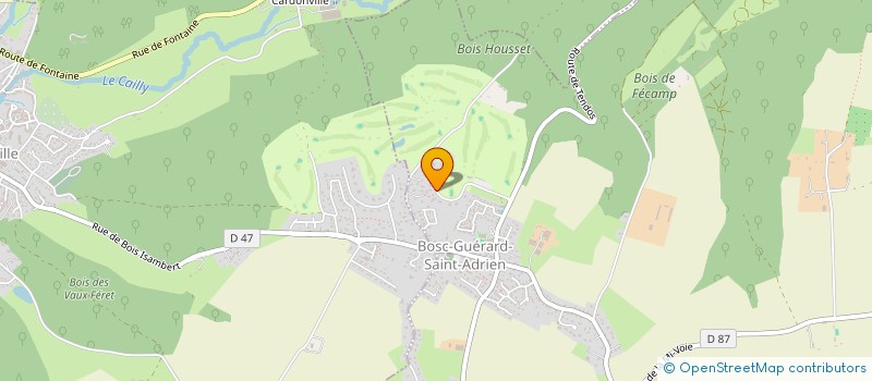 localisation de l'entreprise UNE HISTOIRE SANS FIN  BOSC-GUERARD-SAINT-ADRIEN