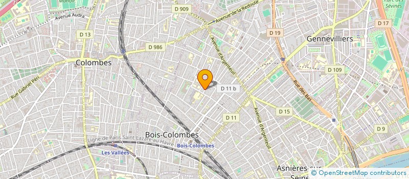 localisation de l'entreprise UNE JOURNEE A LA CAMPAGNE à BOIS-COLOMBES