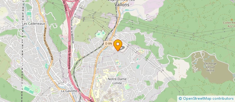 localisation de l'entreprise UNE JOURNEE CHEZ SANDRA à SEPTEMES-LES-VALLONS