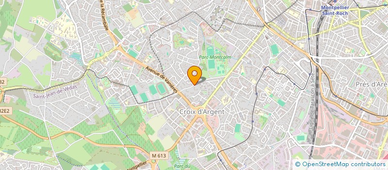 localisation de l'entreprise UNE LUNETTE POUR UN SOURIRE à MONTPELLIER