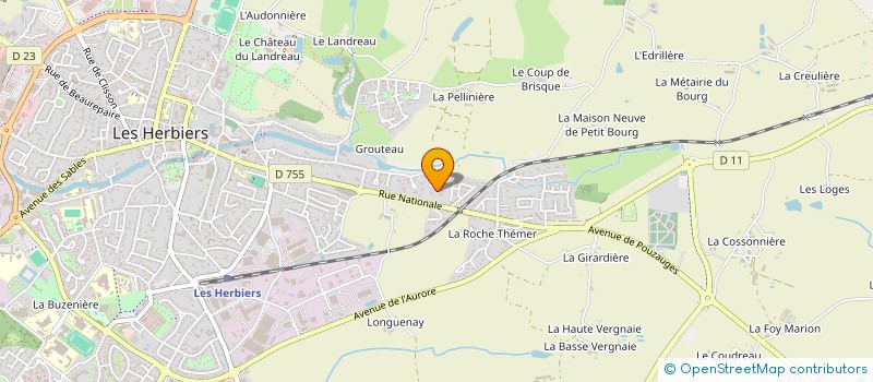 localisation de l'entreprise UNE MAIN POUR DEMAIN à MONTBOUCHER-SUR-JABRON