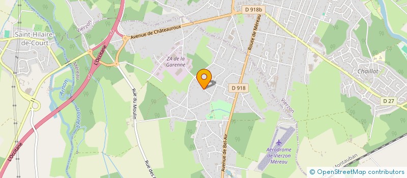 localisation de l'entreprise UNE MAIN TENDUE  MEREAU