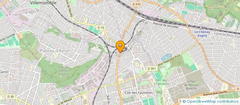 localisation de l'entreprise UNE MAIN TENDUE POUR DEMAIN à NEUILLY-SUR-MARNE