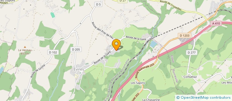 localisation de l'entreprise UNE MERE VEILLE AU JARDIN  FILLIERE