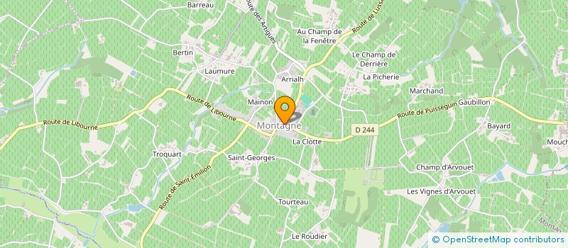 localisation de l'entreprise UNE MONTAGNE DE PATCH  MONTAGNE