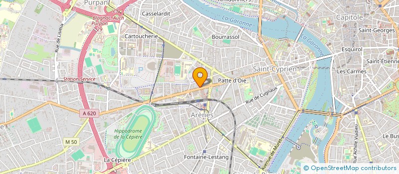 localisation de l'entreprise UNE MONTAGNE EN HAUTE MER à TOULOUSE