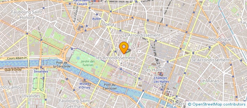 localisation de l'entreprise UNE MONTRE A PARIS à PARIS