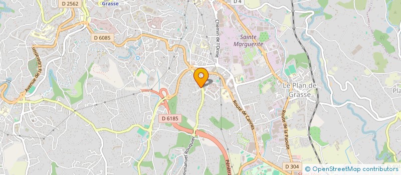 localisation de l'entreprise UNE NOTRE SANTE 06 (UNS06) à GRASSE