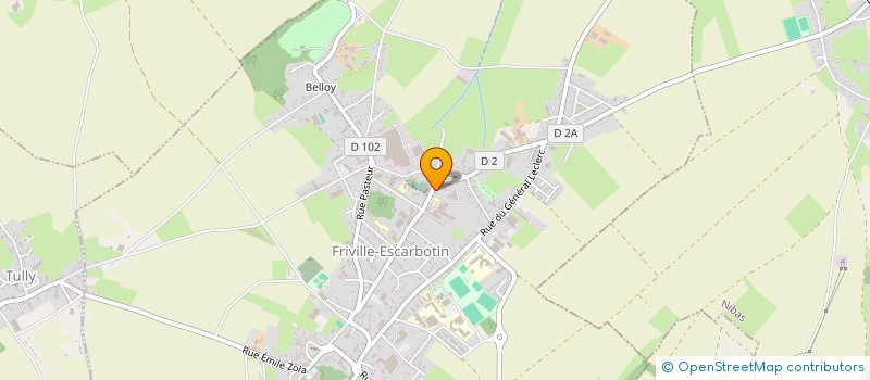 localisation de l'entreprise UNE NOUVELLE PAGE  FRIVILLE-ESCARBOTIN