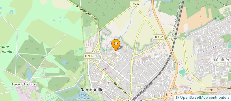 localisation de l'entreprise UNE OREILLE UN ESPOIR  RAMBOUILLET