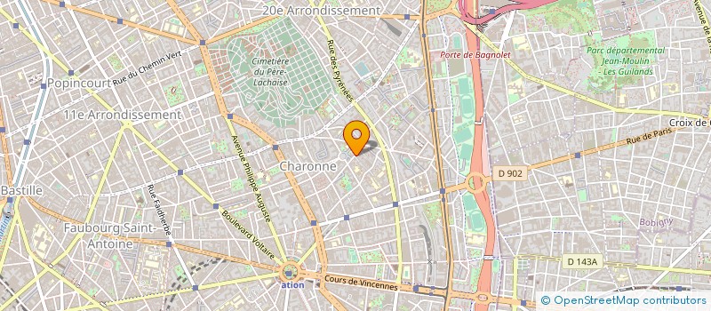 localisation de l'entreprise UNE PARENTHESE à PARIS