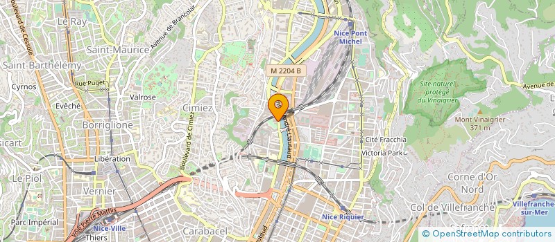 localisation de l'entreprise UNE PARENTHESE à NICE