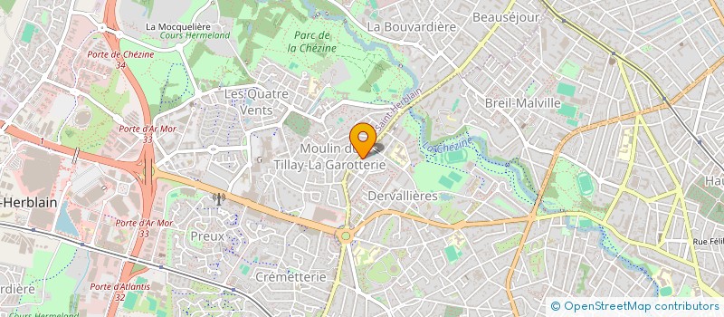 localisation de l'entreprise UNE PATTE DANS MA MAIN à NANTES