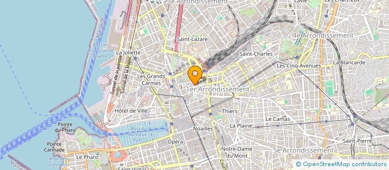 localisation de l'entreprise UNE PAUSE SOCIALE à MARSEILLE