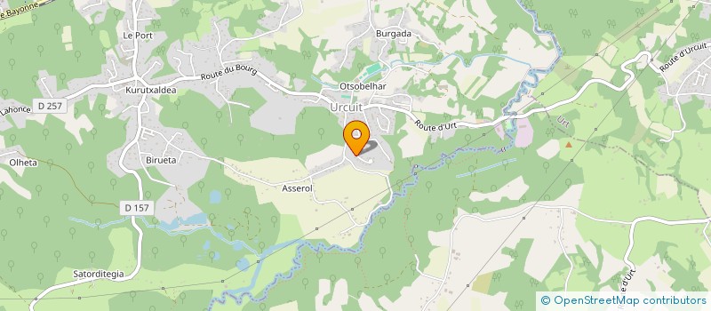 localisation de l'entreprise UNE PEPITE EN SOI à URCUIT