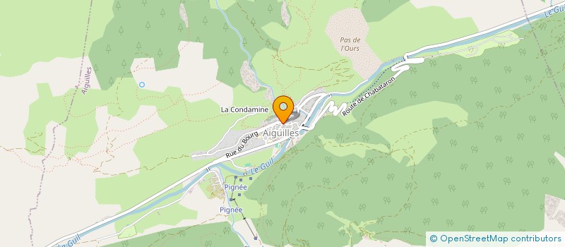 localisation de l'entreprise UNE PETITE HISTOIRE  AIGUILLES