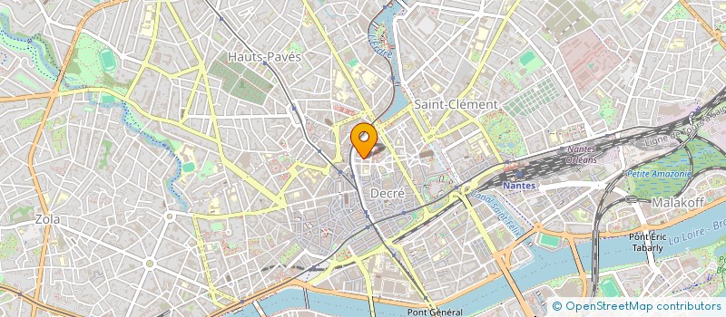 localisation de l'entreprise UNE PETITE VOIE à NANTES
