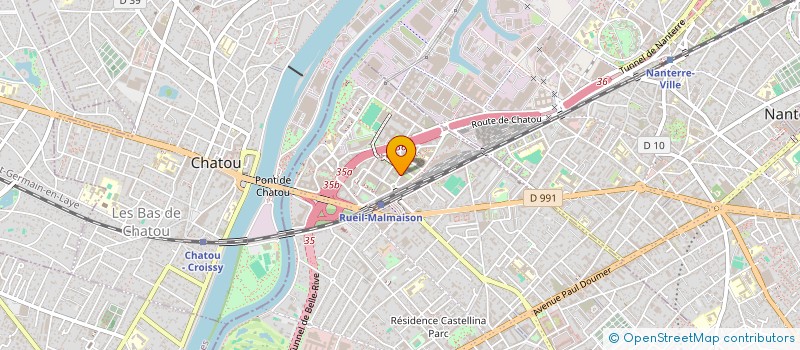 localisation de l'entreprise UNE PIECE EN PLUS à RUEIL-MALMAISON