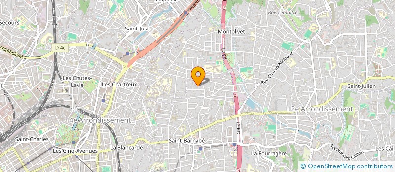 localisation de l'entreprise UNE PLACE AU SUD à MARSEILLE