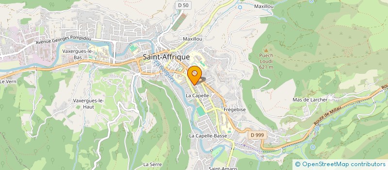 localisation de l'entreprise UNE PLACE POUR TOUS à SAINT-AFFRIQUE