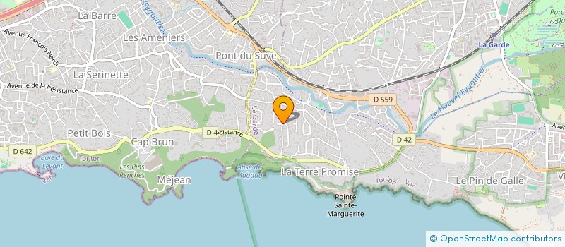 localisation de l'entreprise UNE PLUME DE ZEBRE à LA GARDE