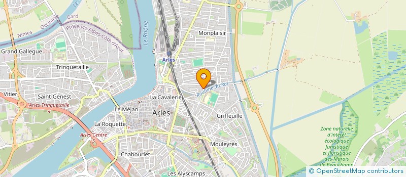 localisation de l'entreprise UNE PORTE VERS SOI à ARLES
